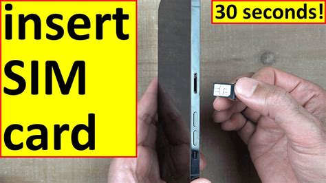 how to open iphone sim card|how to install sim card in iphone.